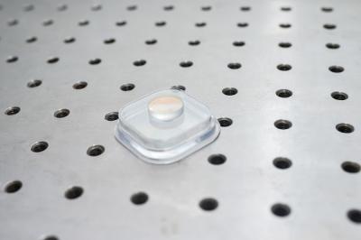 IR Crystal High Dispersion Glass , Durable Pure Silica Glass For UV Optics
