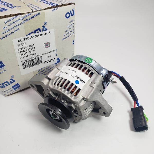 119751-77200 собрание альтернатора 129423-77200 119187-77200 119187-77500 для Yanmar 4TNV94