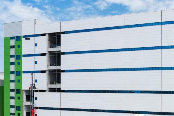 Chemical Plant Processing Facility Industrial Ventilation Ductwork Steel Structure Corrosion Resistant