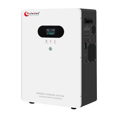 ESS-LI Li Ion Mppt Solar Inverter With Li Ion Battery 300W-7000W 12.8V-51.2V
