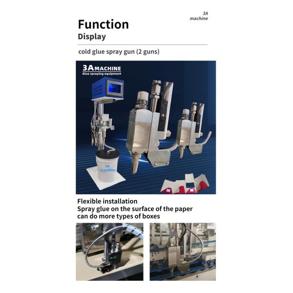 Скорость автоматического папного клея LSX для бумажной карточки Бумага 250g-650g/гофрированная E 300m/min