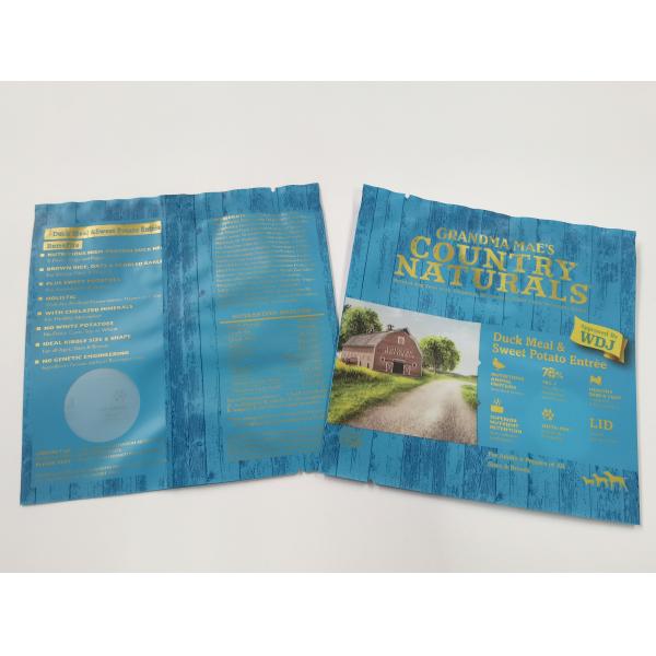 Food Grade MATT OPP Side Gusset Pouch Printing Content Richer