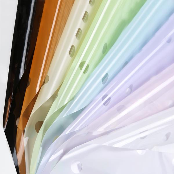 Filme plástico grosso transparente tornado ôco de Wrapping Paper 0.035mm do florista de OPP