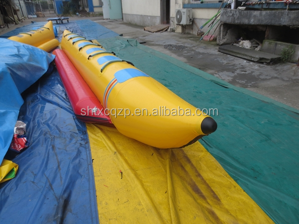 Portable Inflatable Flyfish Banana Boat Set PVC Material Easy Setup Water Sports Equipment Adults Family Fun Outdoor Adventures