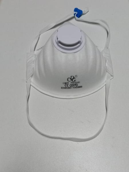 FFP2 protect cup Head-mounted  mask valve white