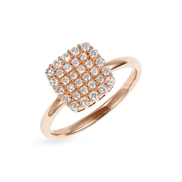 2024 Кольца Бразильский Пейв Белый CZ Серебряный Кольцо для изысканных ювелирных изделий Модные аксессуары