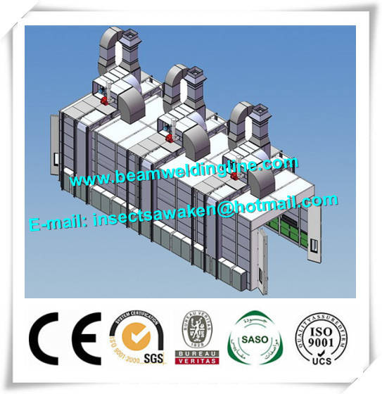 Energy Saving Car Painting Room , Durable Spray Painting Booth