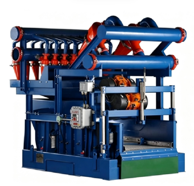 Heavy Duty Mud Cleaner Integrated Design Desander Cone High Processing Capacity