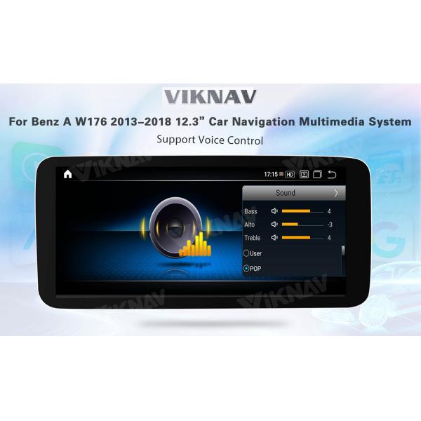Viknav 12.3 дюймовый Android Для Benz A W176 CLA C117 GLA X156 G W463 2013-2018 GPS Автомобиль с экрановым радиоплеером (NTG5.0)