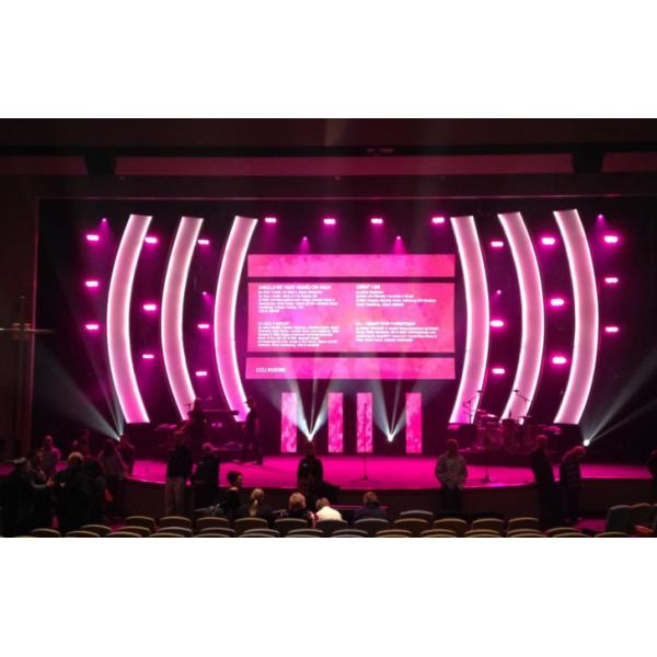 500*500mm Indoor P4.81 RGB LED Display Cabinet For Rental Stage Video Wall
