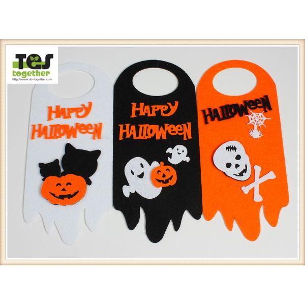 New Halloween decoration door hanging creative pumpkin witch white ghost door hanging Halloween bar ktv window pendant