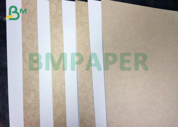 O Virgin de 250GSM 300GSM 350GSM reduz a polpa a caixa do alimento de Clay Coated Kraft Back For
