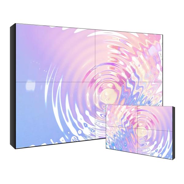 RGB Vertical Stripe Panel 3*3 4K Video Wall Display with 8 Ms Response Time