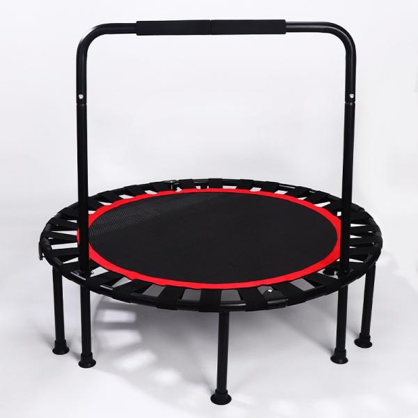 Affordable Mini Trampoline for Home Gym Jumping Fitness and Handle Included
