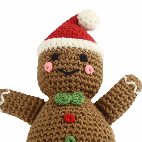 Handmade расчесываемая кукла сплетенная хлопком вязания крючком 20cm