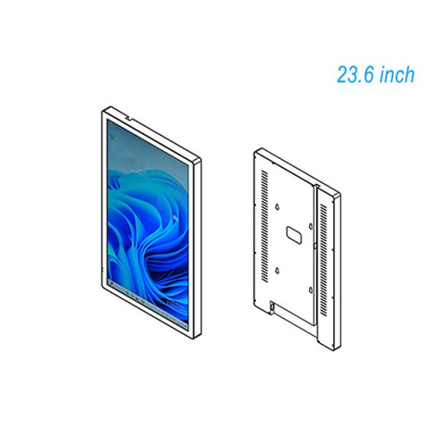23.6 inch hospital consultation room Windows version efficient triage screen high-definition digital screen supplier