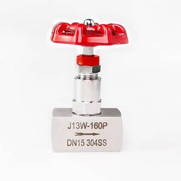 Female Thread Connection DN6-DN25 Manual Stainless Steel Needle Valve for Water Media
