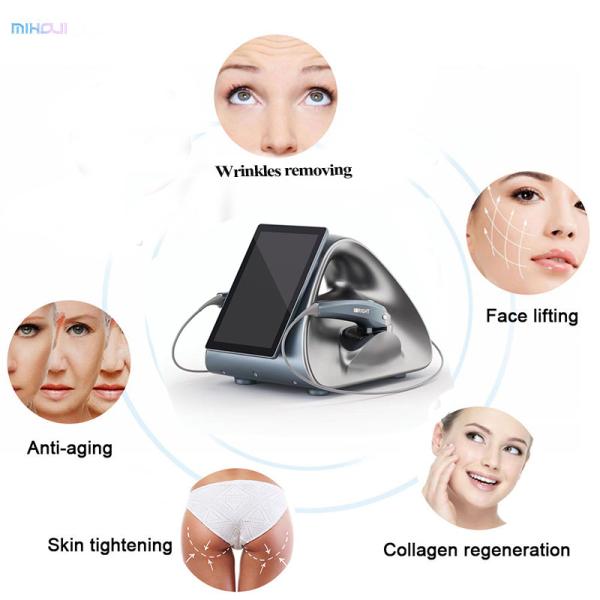 High Frequency Ultrasound Hifu Beauty Machine 2.0mm Cartridges For Face Lifting