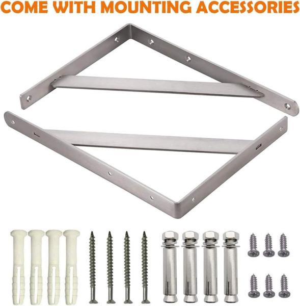 Stainless Steel Triangle Bracket for Fastening Metal Structures Customized and Sample