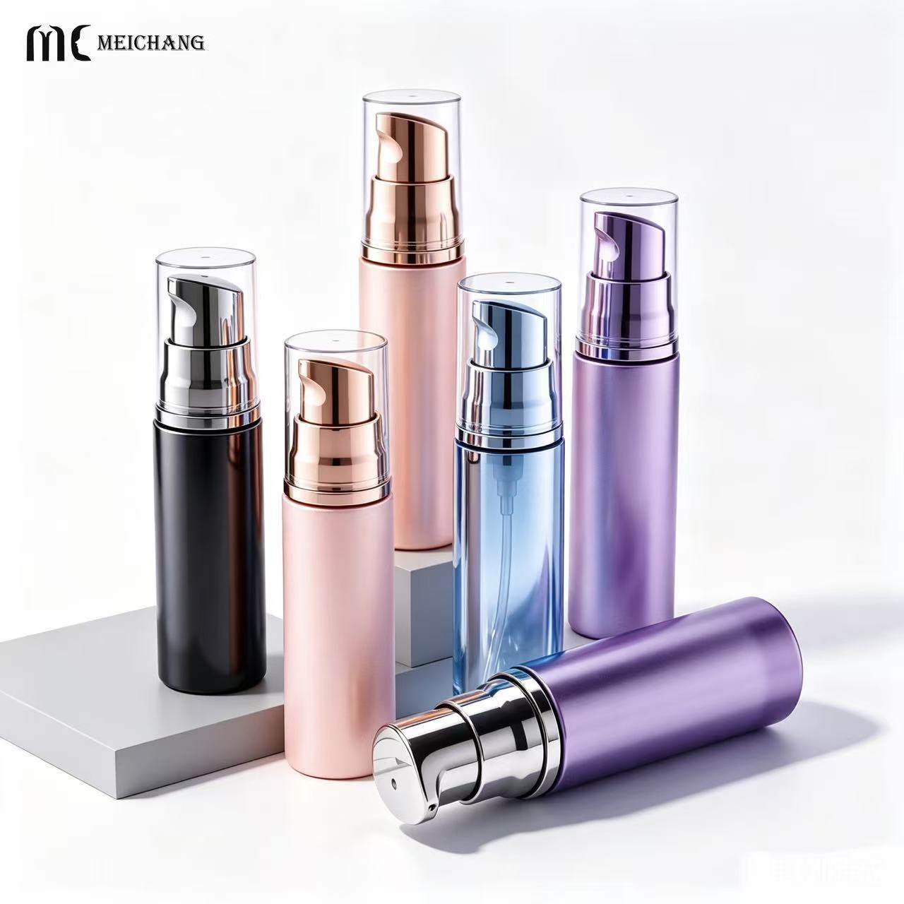 80ml / 100ml / 130ml Slim PET Fine Mist Spray Bottle for Makeup Setting Spray(MC-451)