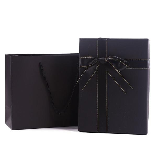 Black Gift Packaging Paper Jewelry Boxes For Necklace Ring Bracelet Watch Eco Friendly