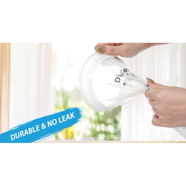 Vomit Bags Disposable Barf Bags 10Pack,1500ml White High Density Emesis Bags With Snap,Perfect For Morning Sickness