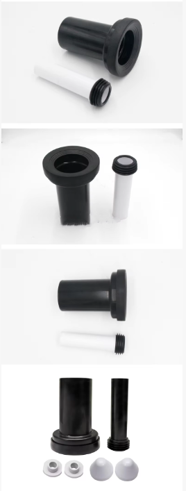 180mm D90 Modern Plastic Direct-Drain Pipe, With Hidden Water Tank And Wall-Mounted Toilet Connection