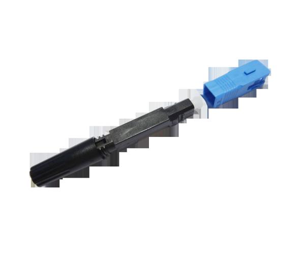Conector rápido SM/MM das fibras ópticas do conjunto do SC verde/bege/azul