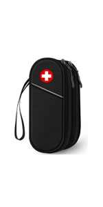 Side Fanny Bag Nursing Pocket Organizer Belt Nursing Accessories Pouch Waist Pack, Pill Bottle Organizer