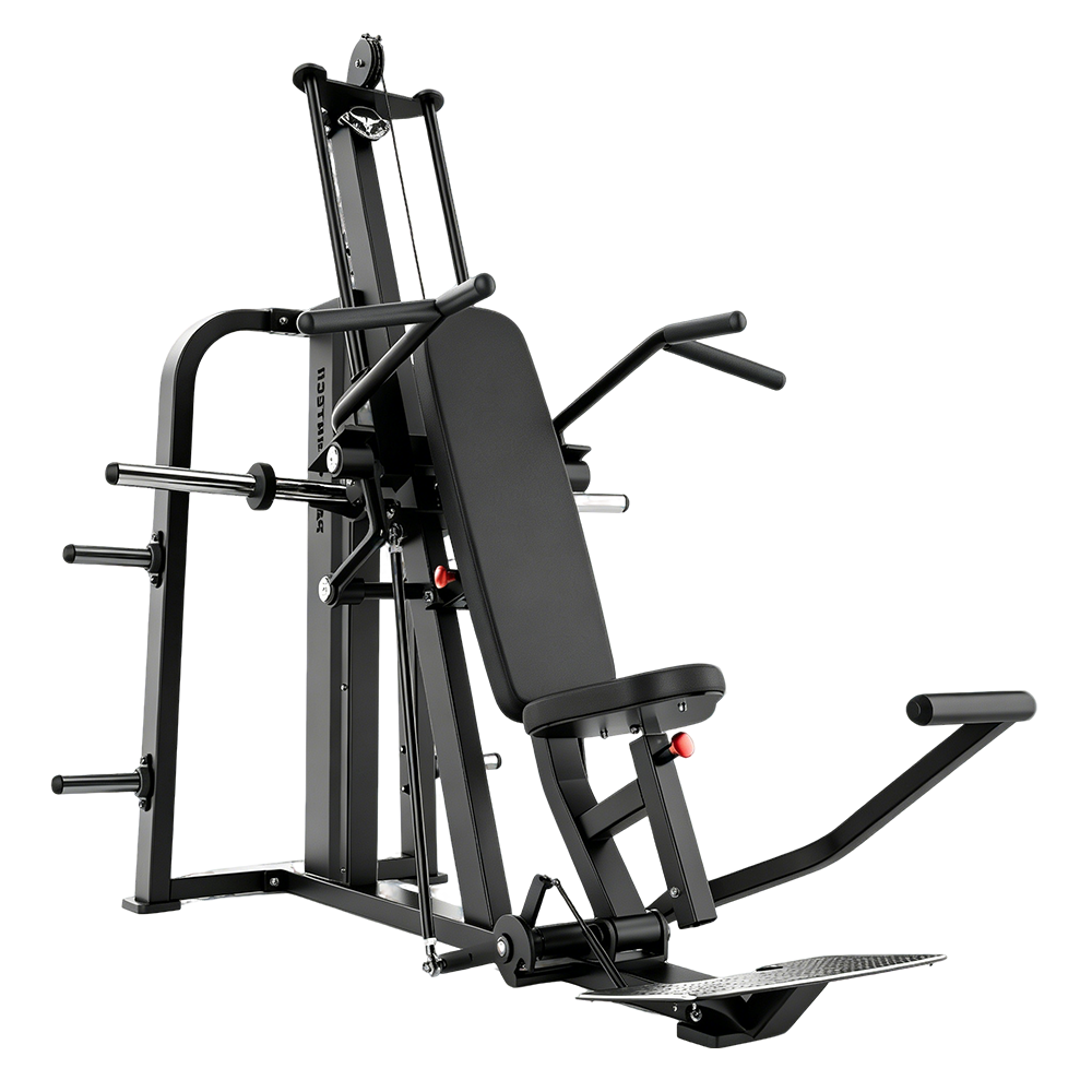 Smooth Silent Seated Shoulder Press Gym Machine Upper Body Strength Station