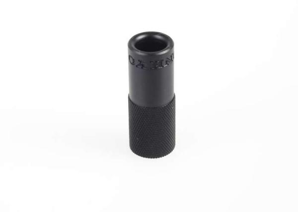 Precision aluminum CNC turning machining Knurled aluminum casing for earphone parts