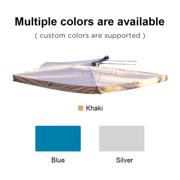 270° Legless Car Awning Tent 420D Oxford Fabric 5-8 Person