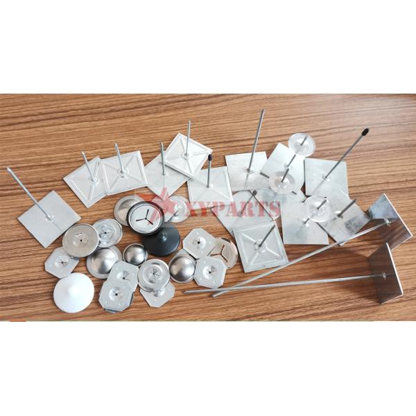 вешалки изоляции стальной собственной личности шерстей утеса длины Pin 250mm гальванизированные слипчивые