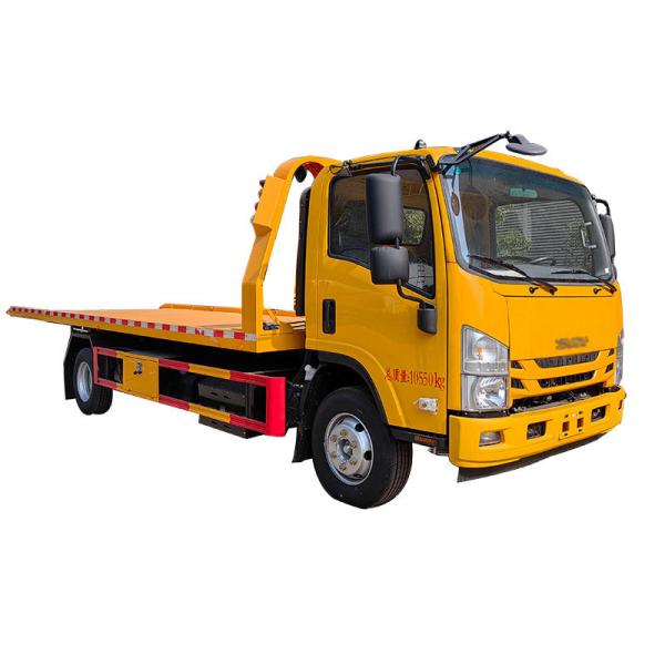 Hot Model Japan Tow Truck for Sale Left Hand Drive Flat Recovery Truck