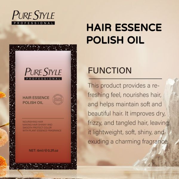 Damage Repair OEM Hair Essence Polish Oil Tames Frizz Long Lasting Scent Premium Hair Dye Factory Product