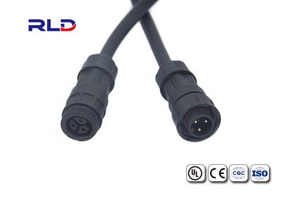 conector impermeável fêmea masculino dos conectores circulares IP68 de 2PIN 3PIN 4PIN