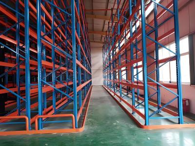 Vna Sistema de armazenagem de paletes de corredor muito estreito Armazenamento de metal seletivo