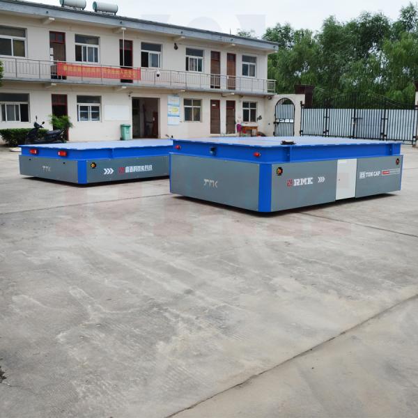Remote Control Die Transfer Cart For 20 Tons Steel Billet Material Handling