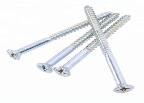 Class Carbon Steel 8.8 10.9 Phillips Flat Head Wood Screw DIN7997 Blue Galvanized