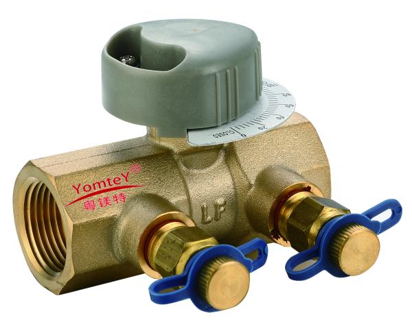 YomteY LF Brass Circuit Setter Balancing Valve