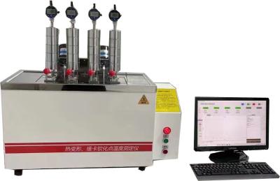 Máquina de testes térmica prática do Hdt Vicat da deformação pelo controle de computador