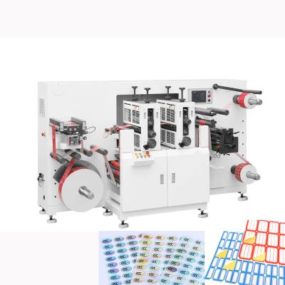 AV380V Flatbed Die Cutting Machines , High Speed Label Die Cutter