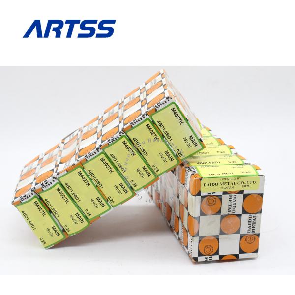 DAIDO 4BD1 6BD1 Main Bearing & Con Rod Bearing 0.25 Diesel Engine For ISUZU Machinery Excavator Spare Parts