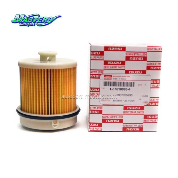 Мастерс 1-87610093-4 Масляный фильтр 1876100934 для ISUZU NPR/NPR-HD 4HK1 Части двигателя