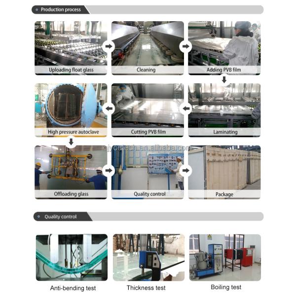 5 0.38 5mm Qualified Tempered Float Glass for Tempered Clear and Color Laminated Glass