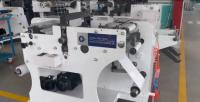 Machine de découpe rotative automatique pour étiquettes adhésives vierges, vitesse 70 m/min