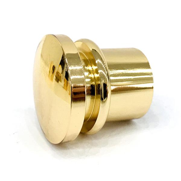 Classic Light Gold Color Zamak Aluminum Perfume Bottle Caps