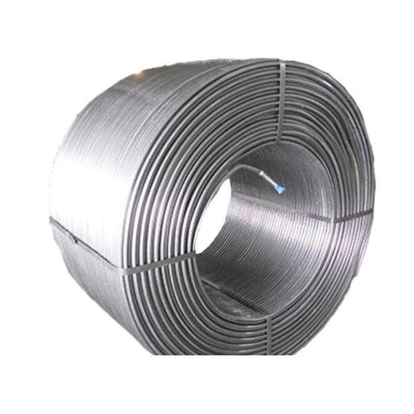 High Performance Calcium Silicon Alloy , Metal Core Wire For Steel Melting