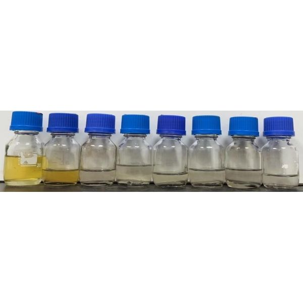 Electrochemical landfill leachate wastewater treatment equipment. No chemicals are required, no residual solid waste is generated, and the electrodes do not scale or clog.