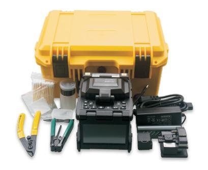 Six Motors Automatic Fiber Fusion Splicer Welding Main Line Leather Fiber Welding